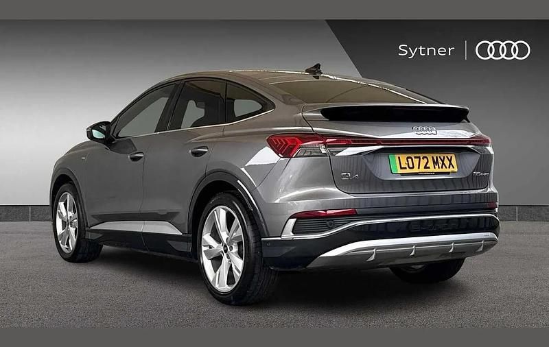 Used Audi Q4 Sportback e-tron S-Line 125 kW (170 HP) 2022 Grey SUV