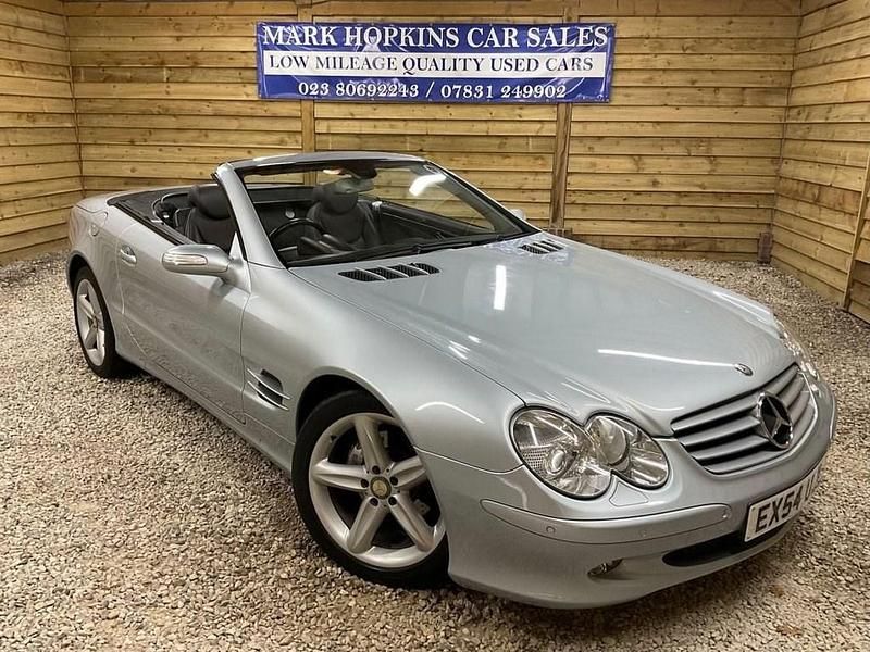 Used Mercedes SL350 245 HP (180 kW) 2004 Silver Cabriolet
