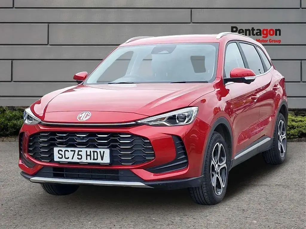 New MG ZS SE 116 HP (85 kW) 2025 Red SUV