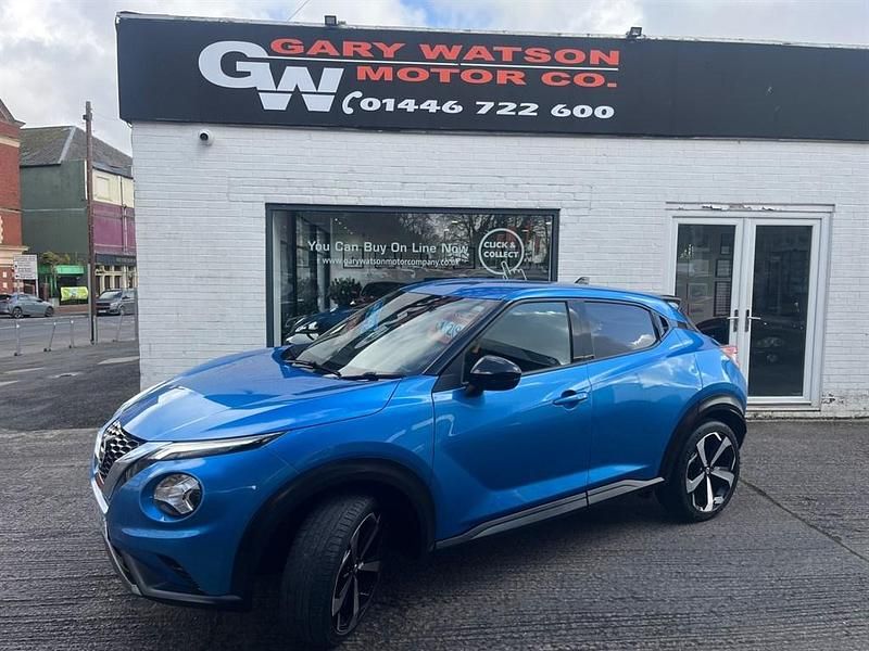 Used Nissan Juke Tekna 2020 Blue SUV