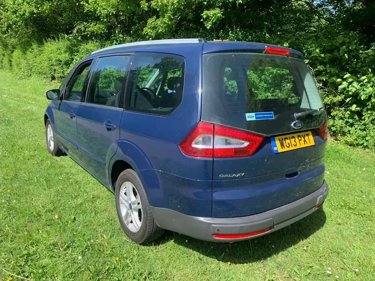 Used Ford Galaxy Zetec 160 HP (117 kW) 2013 Blue MPV