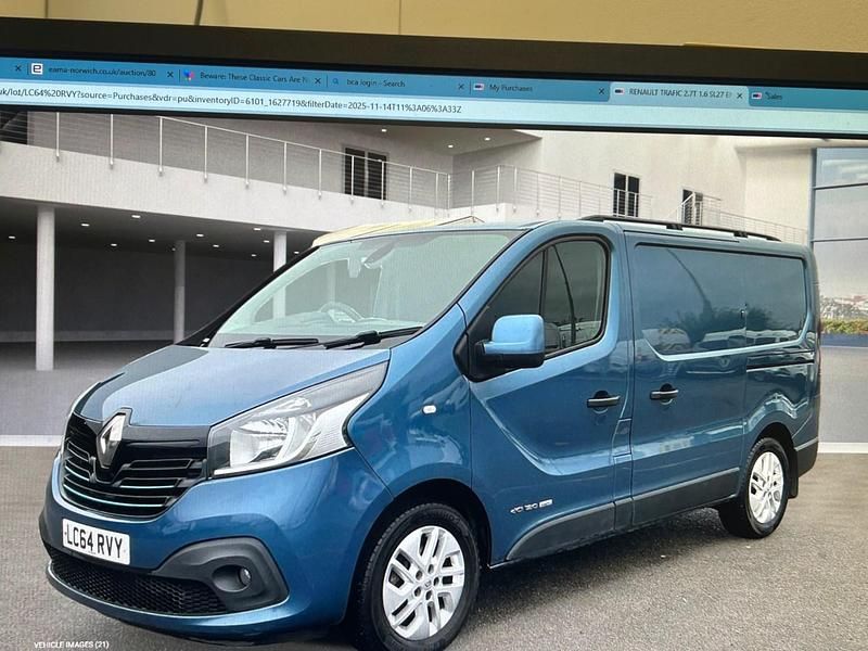 Used Renault Trafic 2014 Blue MPV