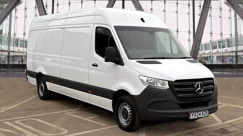 White New 2024 Mercedes Sprinter Progressive Van | £32,995 - Image 1/4