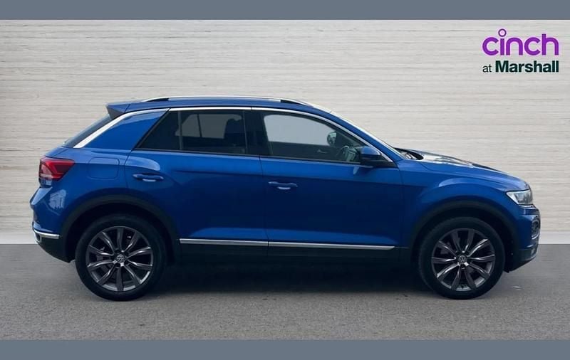 Used VW T-Roc SEL 190 HP (139 kW) 2019 Blue SUV