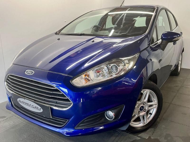 Used Ford Fiesta Zetec 82 HP (60 kW) 2014 Blue Hatchback
