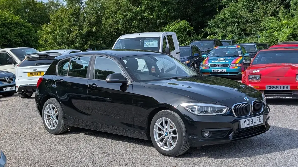 Used BMW 116 2019 Black Hatchback