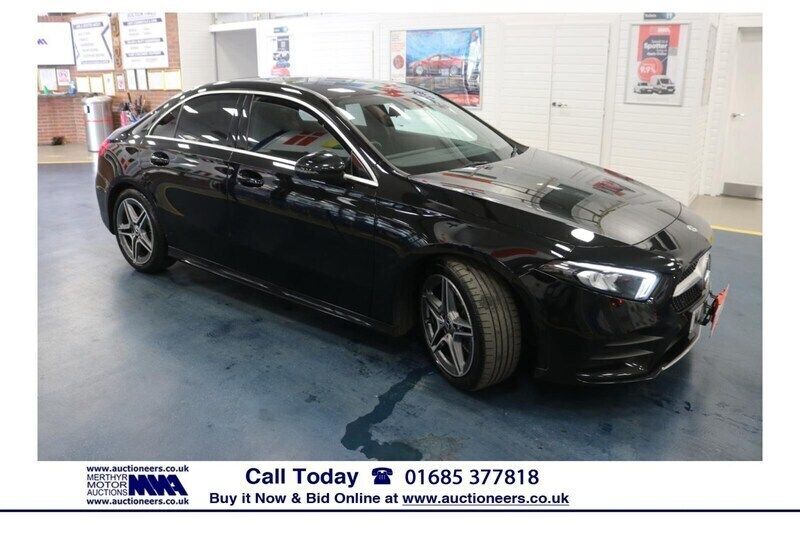 Black Used 2021 Mercedes A220 AMG line Sedan | £16,868 (Super price) - Image 1/4