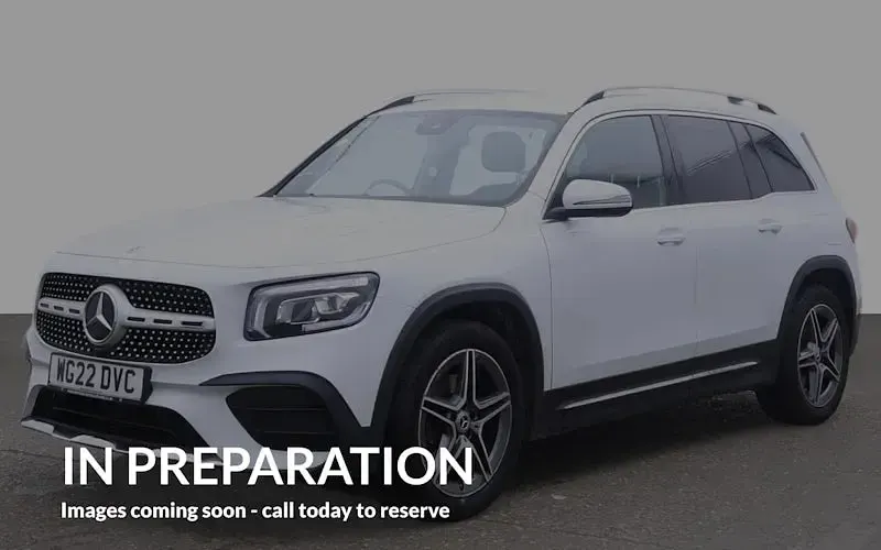 Used Mercedes GLB200 AMG line 163 HP (119 kW) 2022 White SUV