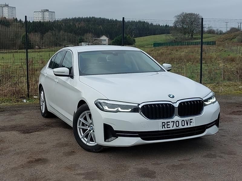 Used BMW 520 Comfort Edition 190 HP (139 kW) 2021 White Sedan