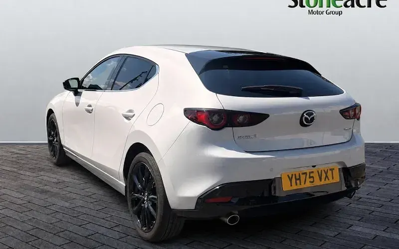 Used Mazda 3 Homura-Line 140 HP (102 kW) 2025 White Hatchback