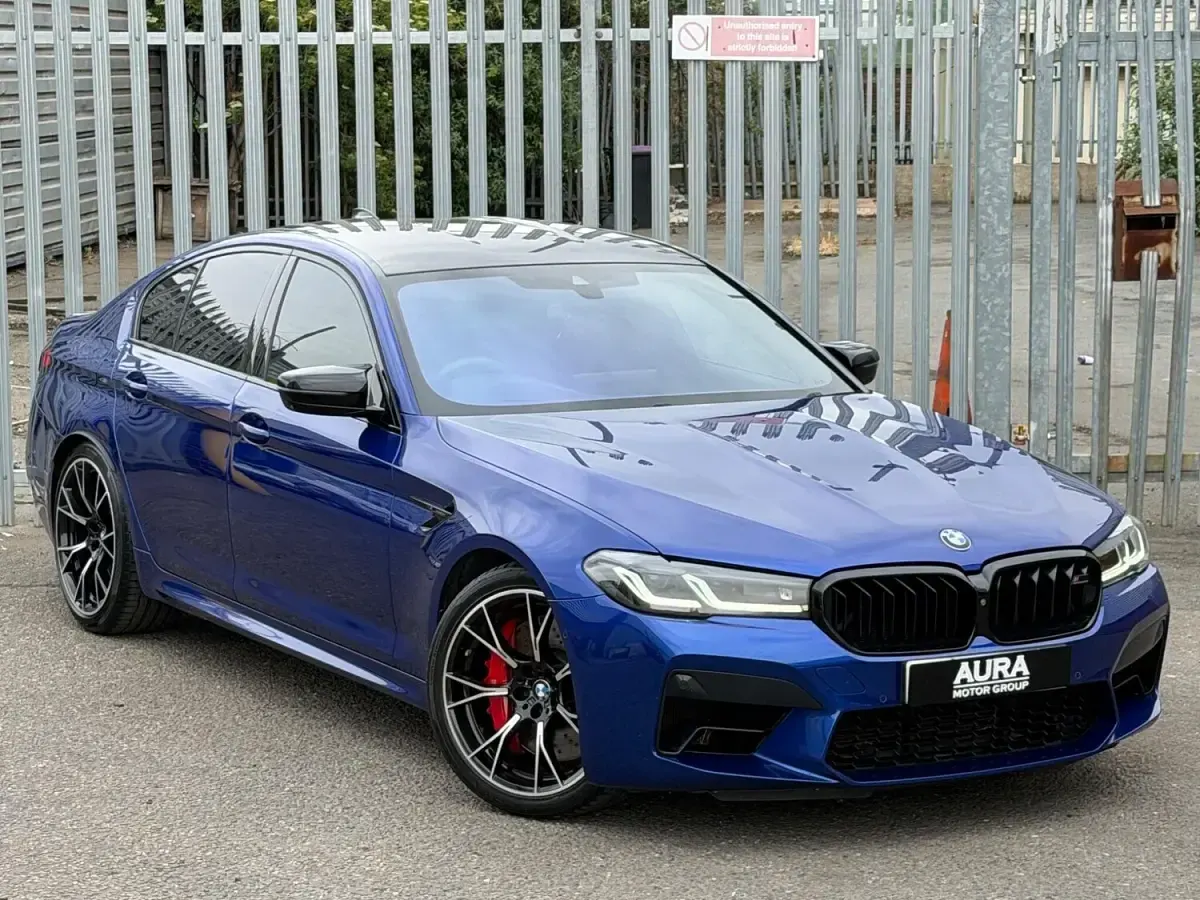 Used BMW M5 Competition Edition 2020 Blue Sedan