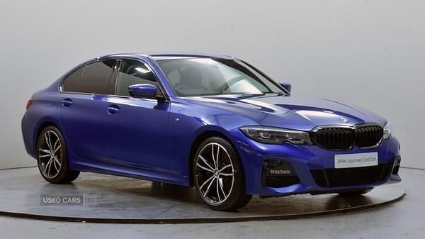 Blue Used 2021 BMW 320 M Sport Sedan | £25,995 (A bit pricey) - Image 1/4