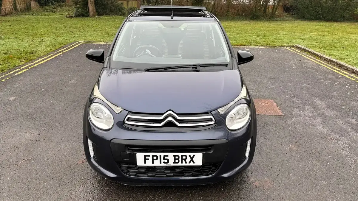 Used Citroën C1 Feel 82 HP (60 kW) 2015 Blue Hatchback