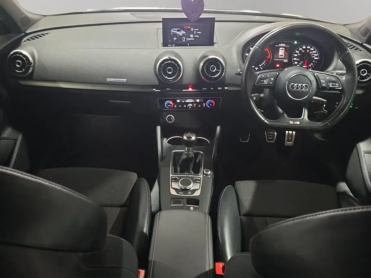 Used Audi A3 Sportback S-Line 110 HP (80 kW) 2016 Black Hatchback