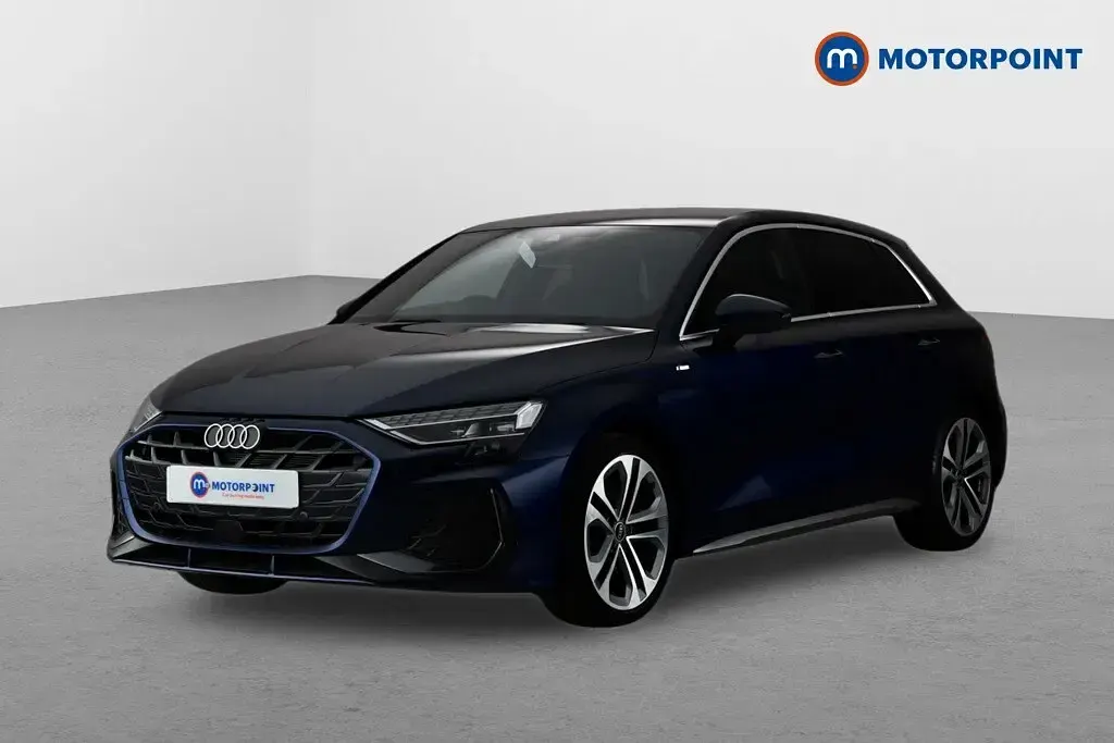 Used Audi A3 S-Line 2025 Blue Hatchback