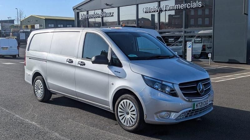 Used Mercedes e-Vito Progressive 85 kW (116 HP) 2021 Silver MPV