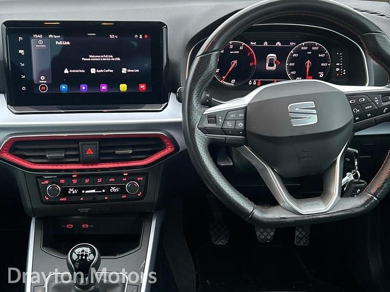 Used Seat Arona FR Sport 110 HP (80 kW) 2022 Black SUV