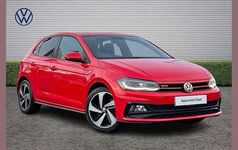 Used VW Polo GTI 200 HP (147 kW) 2019 Red Hatchback