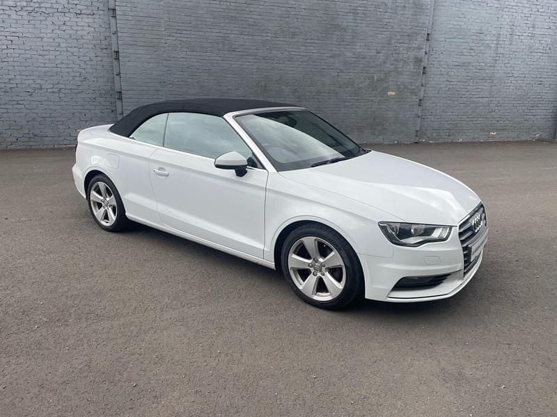 Used Audi A3 Cabriolet Sport 110 HP (80 kW) 2015 White Cabriolet