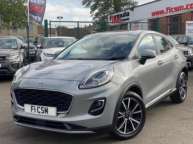 Silver Used 2021 Ford Puma Gen-E Titanium SUV | £13,990 (Good price) - Image 1/4