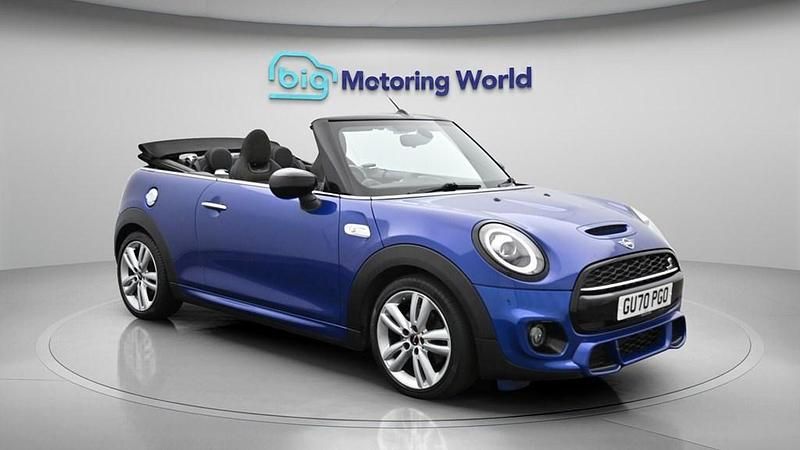 Used Mini Cooper S Cabriolet Sport 192 HP (141 kW) 2020 Blue Cabriolet