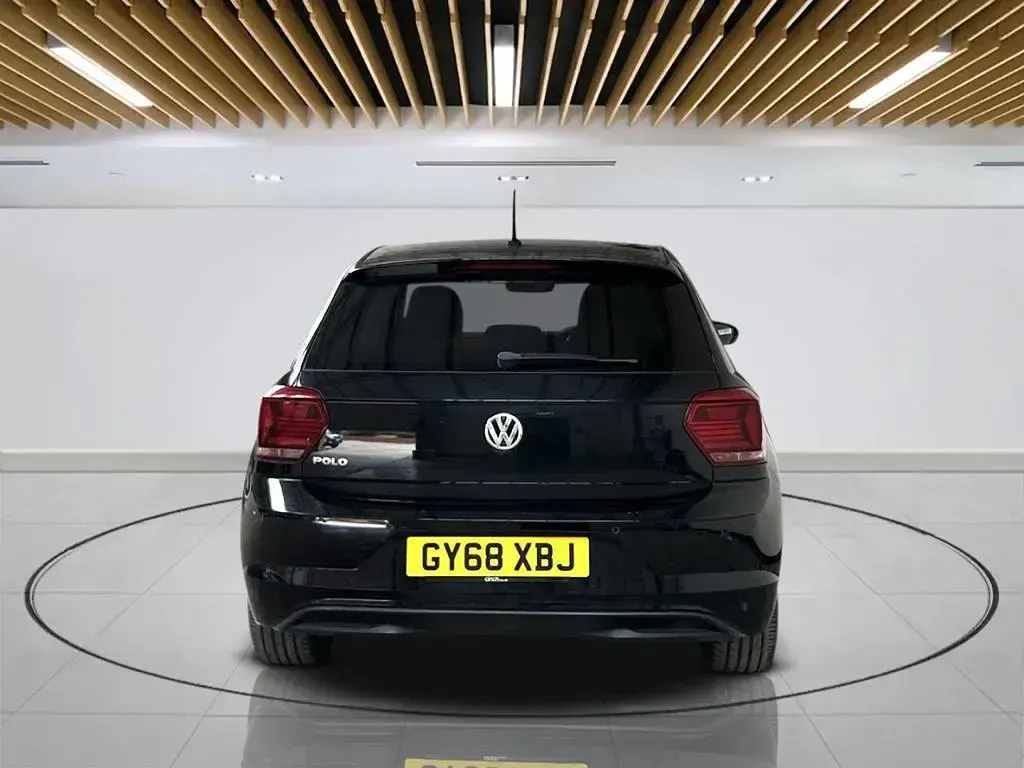 Used VW Polo Beats 95 HP (69 kW) 2018 Black Hatchback