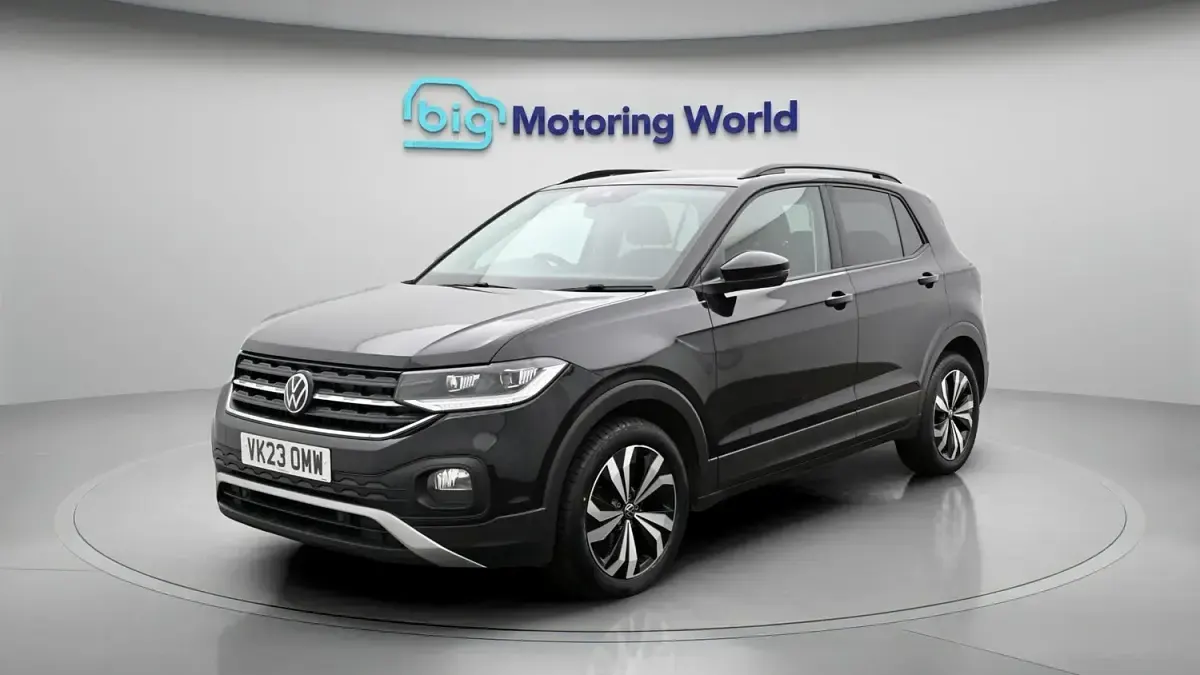 Used VW T-Cross Black Edition 110 HP (80 kW) 2023 Black SUV
