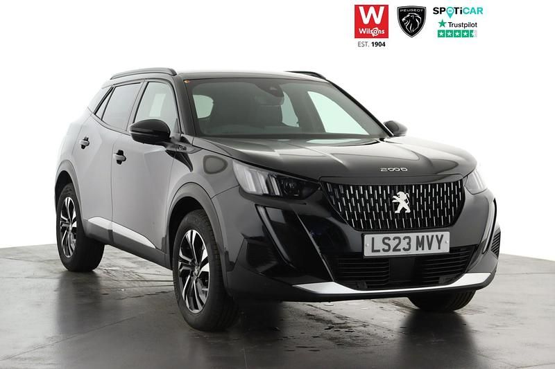 Black Used 2023 Peugeot 2008 GT SUV | £18,198 (Fair price) - Image 1/3