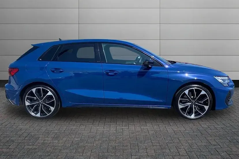 Used Audi S3 Sportback Black Edition 328 HP (241 kW) 2025 Blue Hatchback