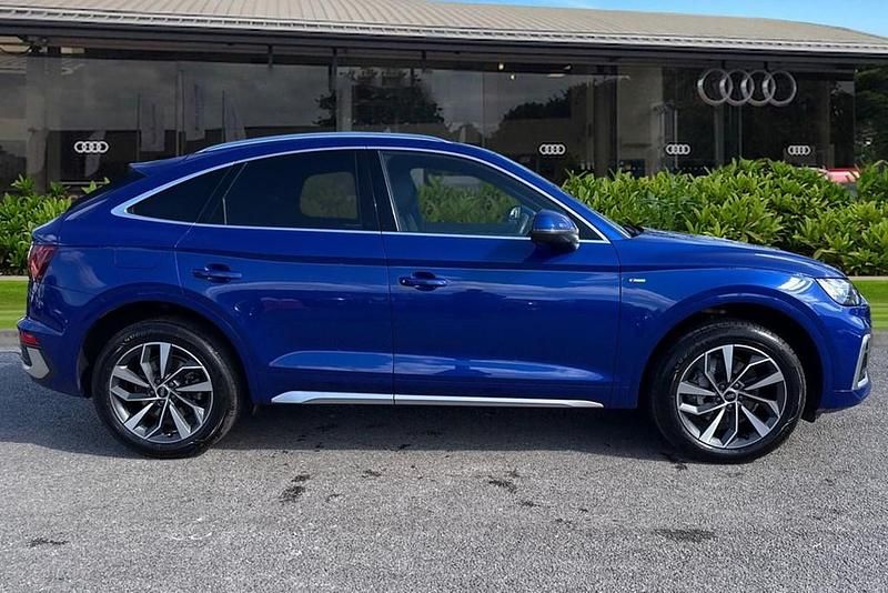 Used Audi Q5 S-Line 204 HP (150 kW) 2023 Blue SUV