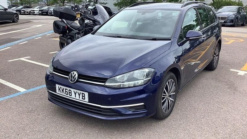 Blue Used 2019 VW Golf VII SE Estate | £11,300 (Good price) - Image 1/4