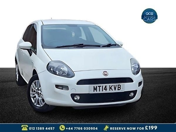 White Used 2014 Fiat Punto Easy Hatchback | £2,500 (Fair price) - Image 1/1