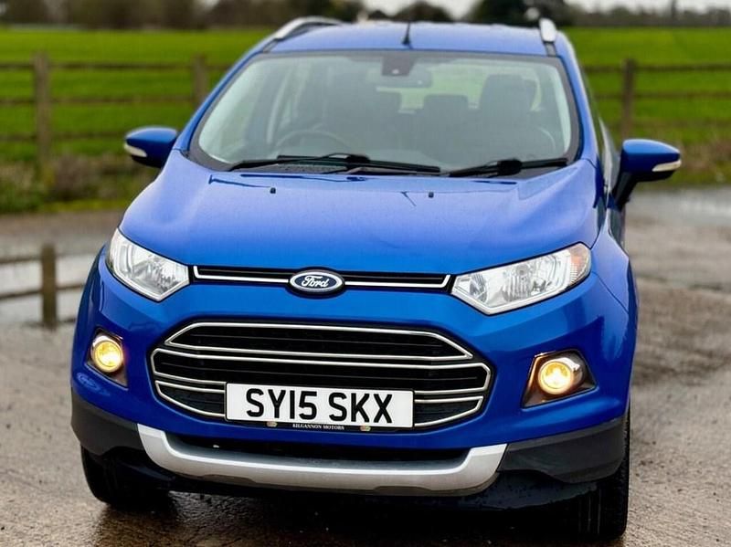 Used Ford Ecosport Titanium 125 HP (91 kW) 2015 Blue SUV