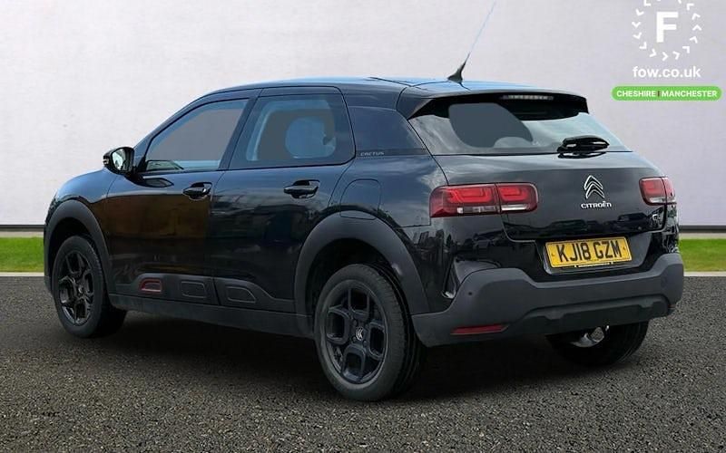 Black Used 2018 Citroën C4 Cactus Feel Hatchback | £7,599 (Fair price) - Image 1/4