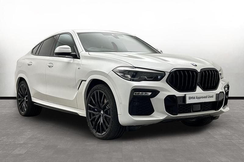 Used BMW X6 M Sport 340 HP (250 kW) 2021 White SUV