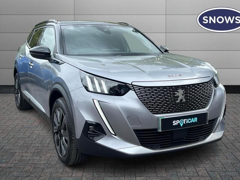 Grey Used 2022 Peugeot e-2008 Premium SUV | £13,888 (Fair price) - Image 1/4