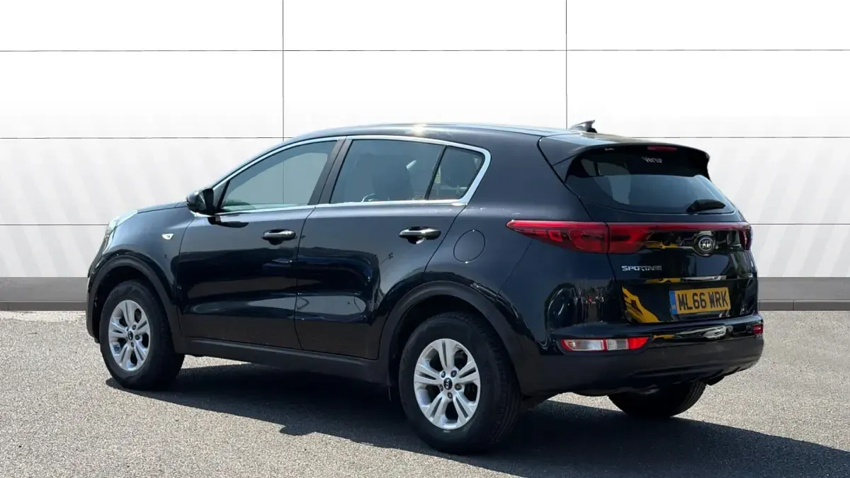Used Kia Sportage 177 HP (130 kW) 2017 Black SUV