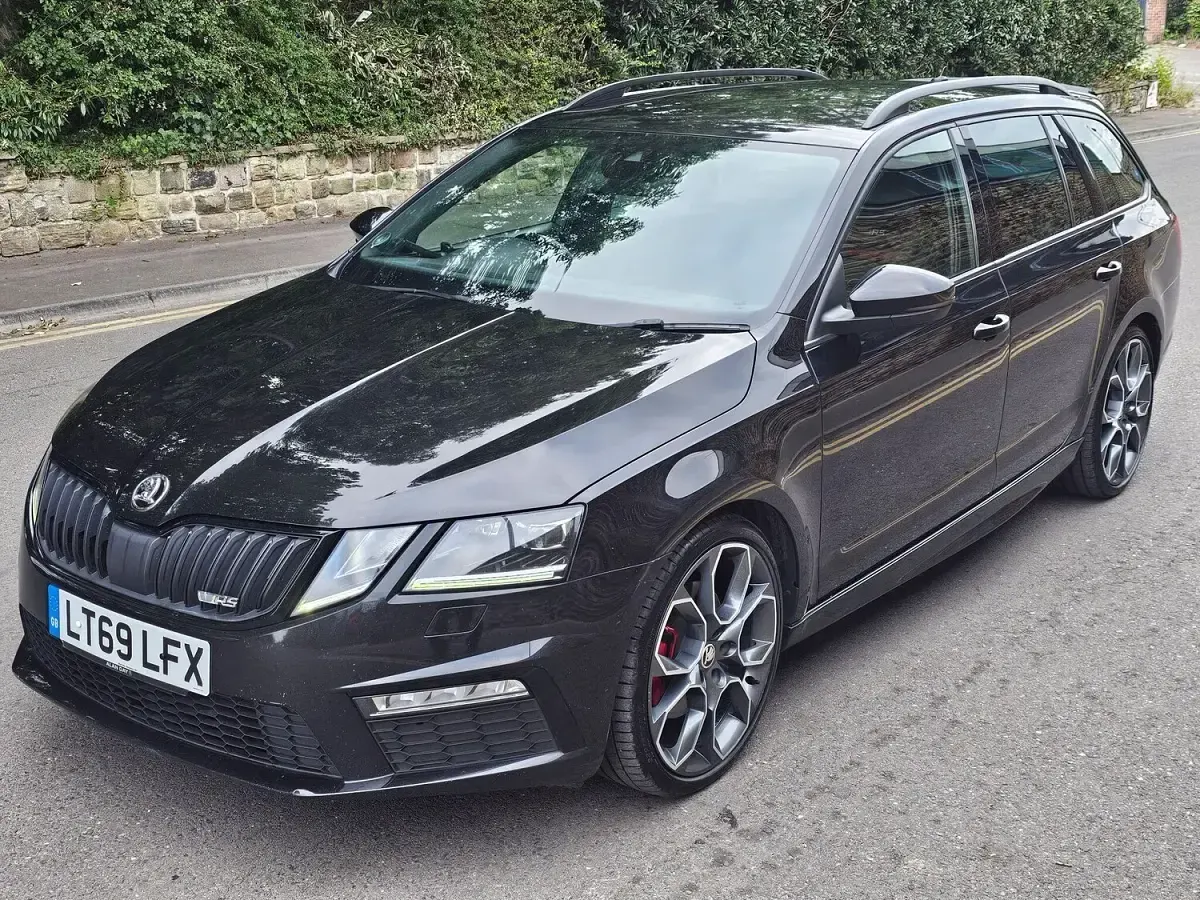 Used Skoda Octavia vRS 2019 Black Estate