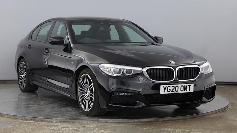 Black Used 2020 BMW 530 M Sport | £27,985 (Good price) - Image 1/4