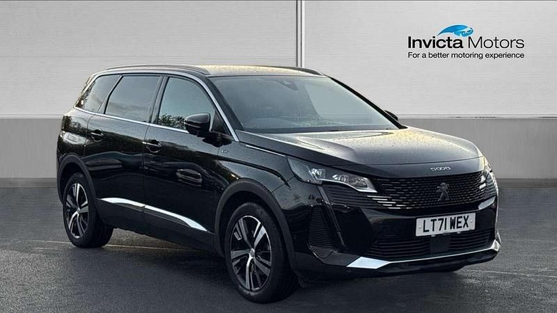 Perla nera black metallic Used 2021 Peugeot 5008 GTi MPV | £20,000 (Good price) - Image 1/4