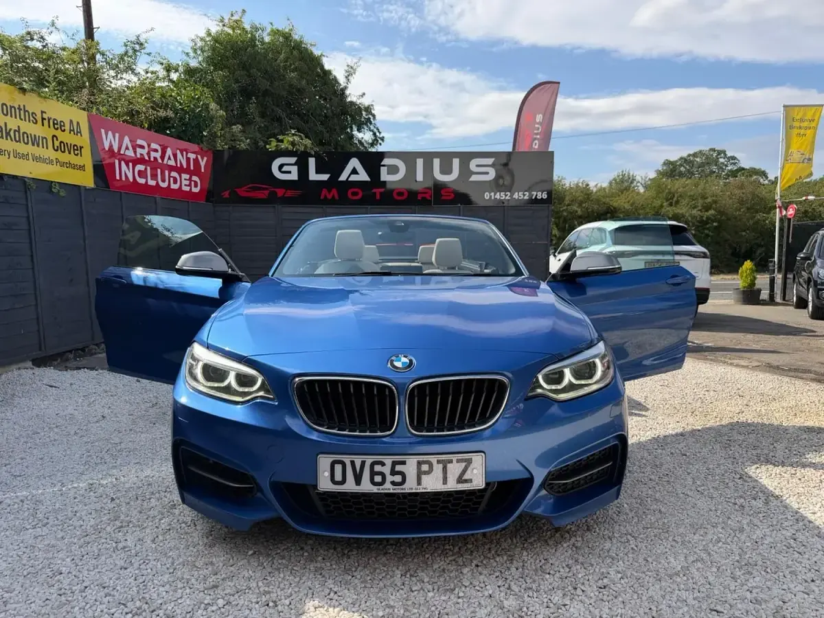 Used BMW M235 Performance 2015 Blue Cabriolet