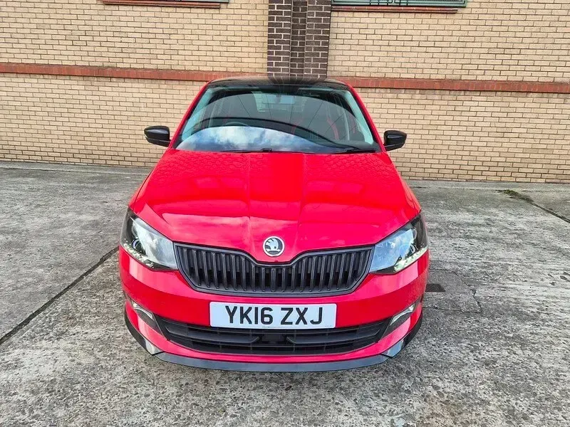 Used Skoda Fabia Monte Carlo 110 HP (80 kW) 2016 Red Hatchback