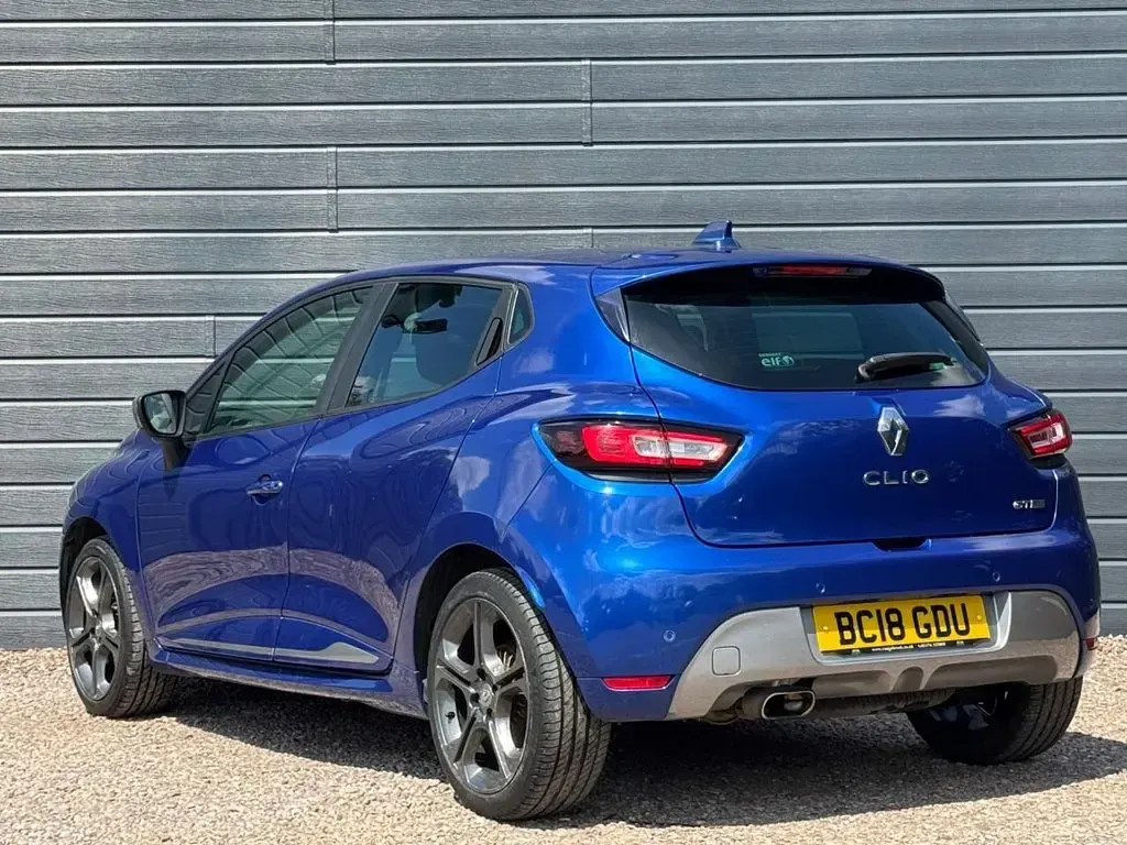 Used Renault Clio GT-Line 90 HP (66 kW) 2018 Blue Hatchback