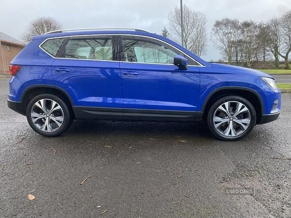 Used Seat Ateca Ecomotive 115 HP (84 kW) 2018 Blue SUV