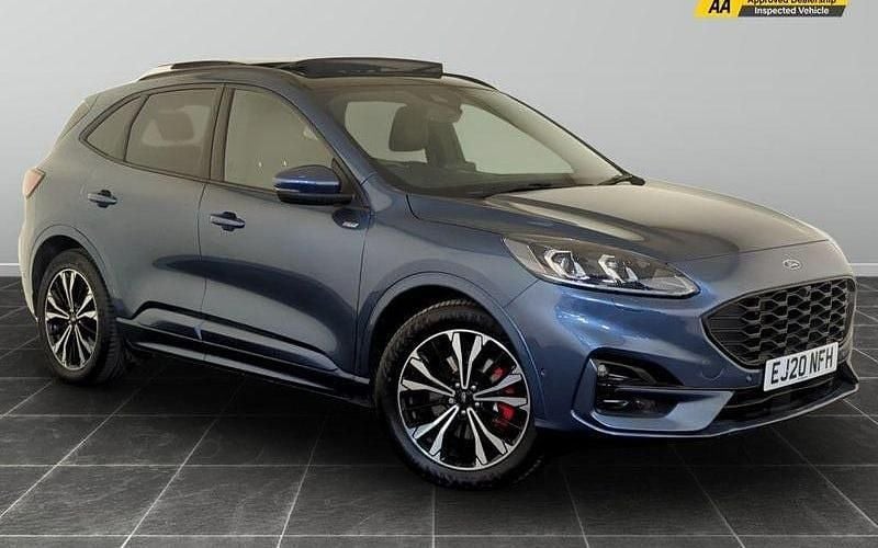 Blue Used 2020 Ford Kuga ST-Line X SUV | £18,795 (Fair price) - Image 1/2