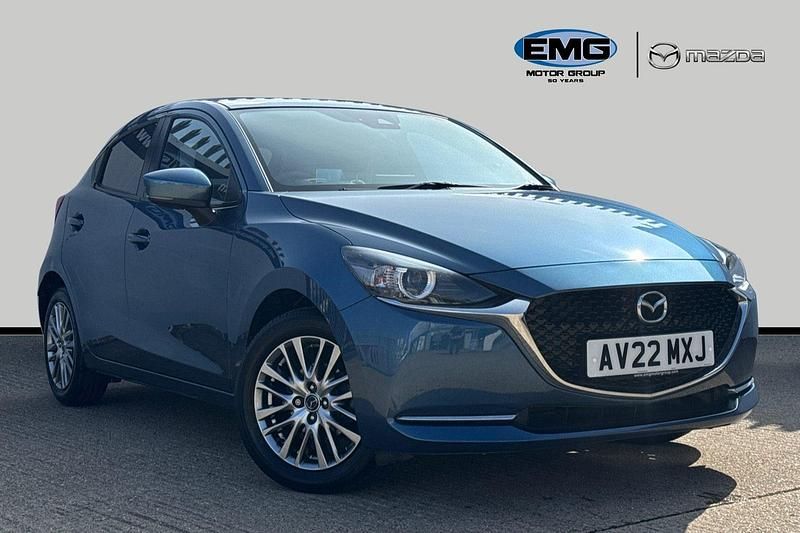 Blue Used 2022 Mazda 2 Inclusive Hatchback | £13,295 (Fair price) - Image 1/3