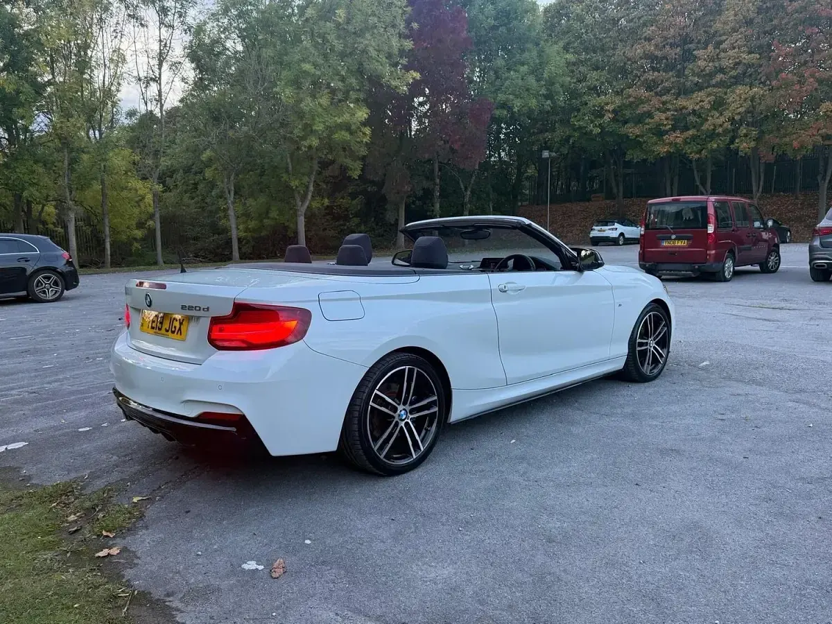Used BMW 220 M Sport 2019 White Cabriolet