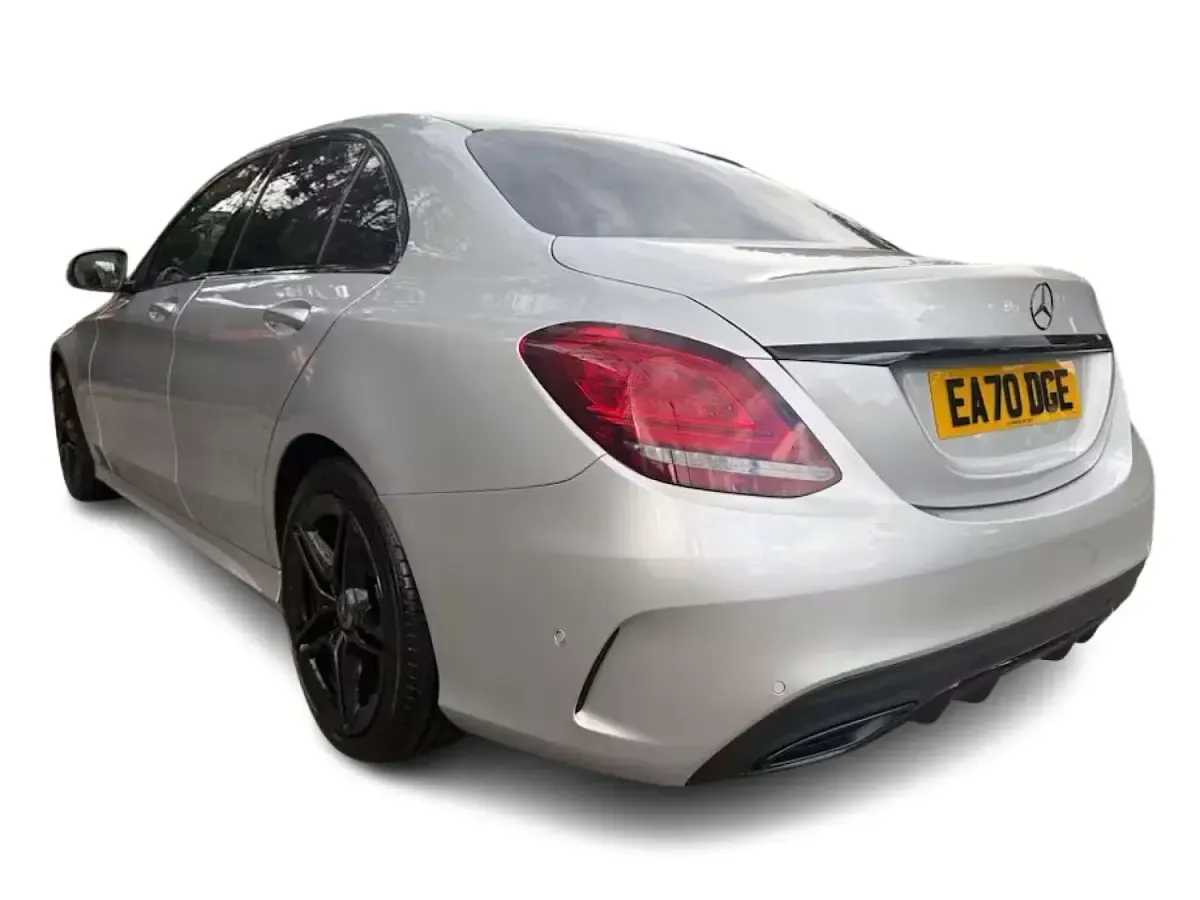 Used Mercedes C220 AMG Line Premium 194 HP (142 kW) 2020 Silver Sedan