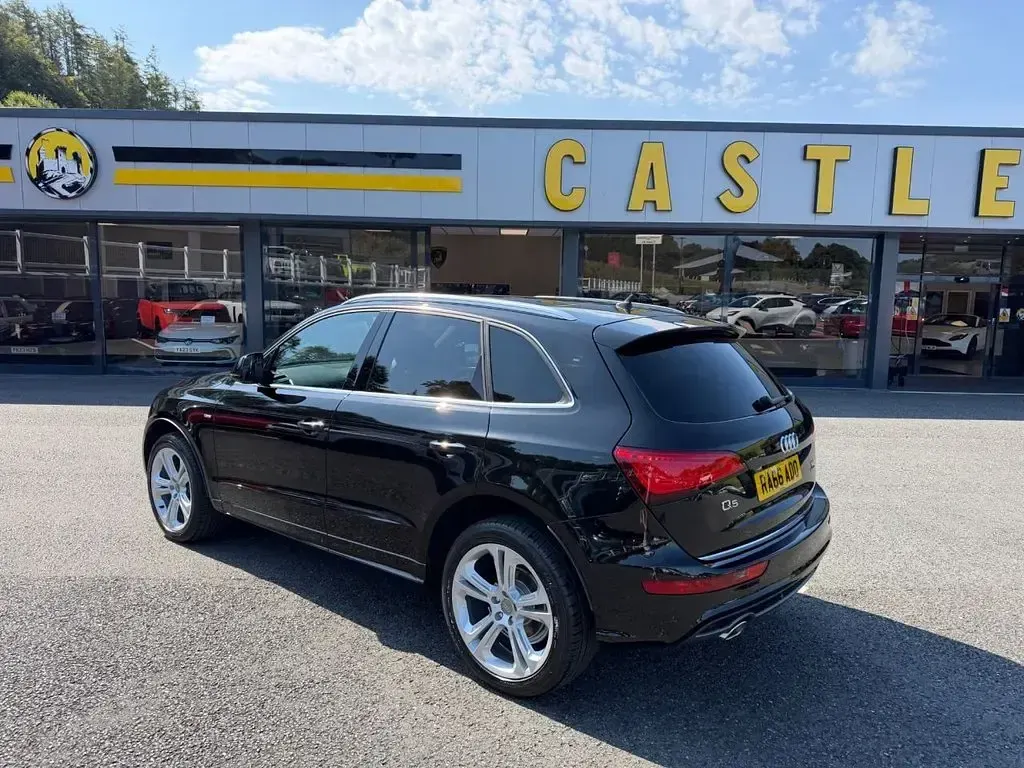 Used Audi Q5 S-Line 190 HP (139 kW) 2017 Black SUV