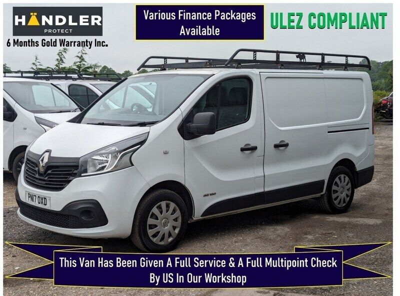 White Used 2017 Renault Trafic Business Van | £8,475 (Super price) - Image 1/3